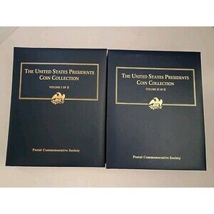 The U.S. Presidents Coin Collection Vol I & II (Washington 1789-Trump 2017)